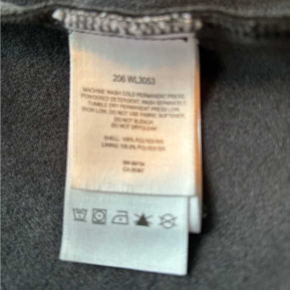 COLUMBIA Soft Shell 3/4-length Jacket Coat Black Sz Small - Picture 8 of 9